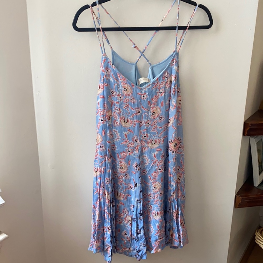 Altar’d State Blue Pattern Dress